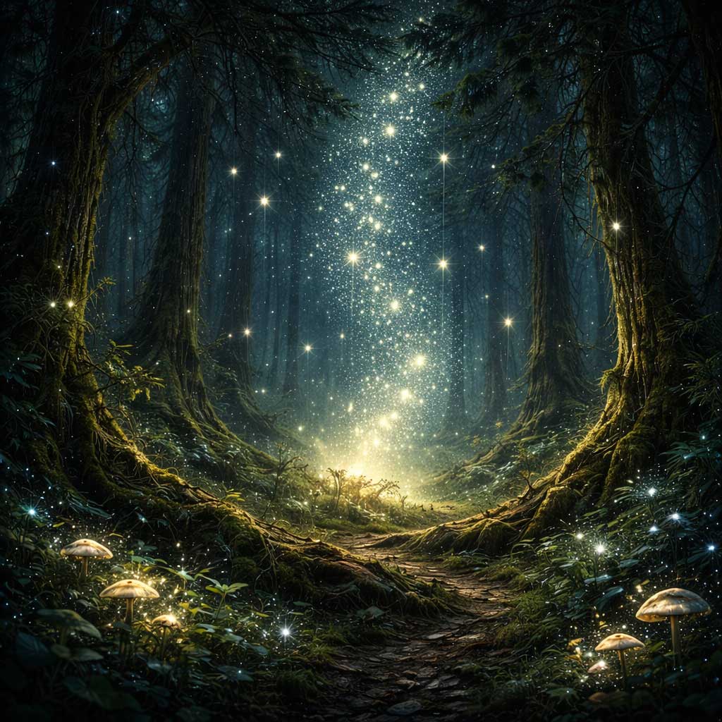 知恵の森が反応する夜